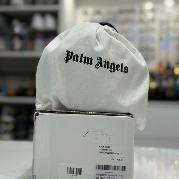 Palm Angels Leather Belt - Size 110 - up to 42 waist .